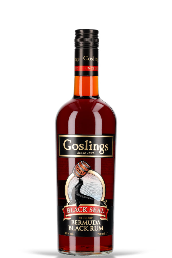 Goslings Black Seal Bermuda Black Rum 40% vol. 0.7l