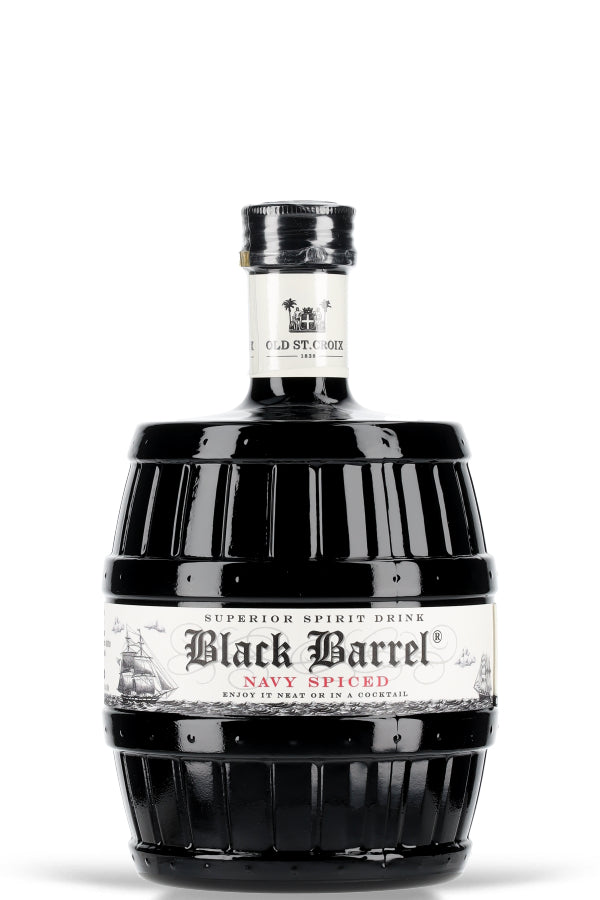 Old St. Croix Black Barrel Navy Spiced Rum 40% vol. 0.7l