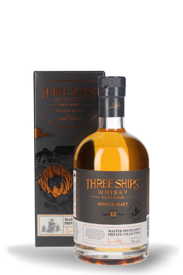 Three Ships 12 Years Double Wood Blend Single Malt Whisky 46.3% vol. 0.7l