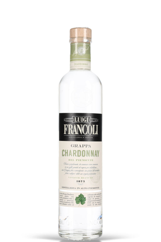 Luigi Francoli Grappa Chardonnay Del Piemonte 41.5% vol. 0.7l