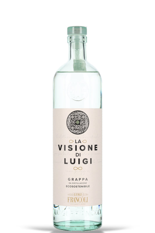Luigi Francoli Grappa La Visione di Luigi La Bianca 40% vol. 0.7l