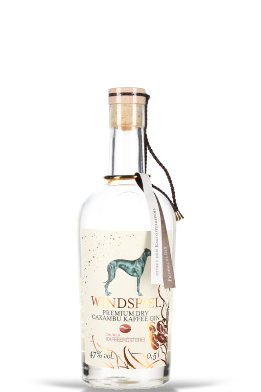 Windspiel Premium Dry Caxambu Kaffee Gin 47% vol. 0.5l