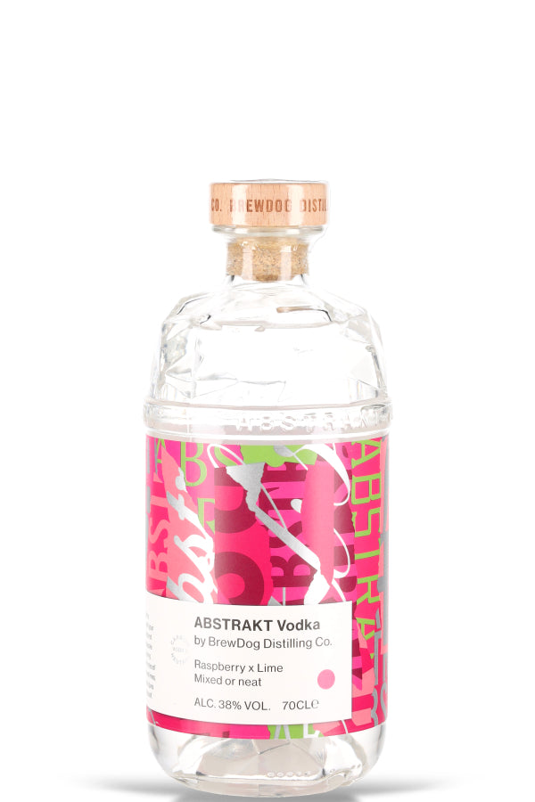 BrewDog Distilling Abstrakt Raspberry & Lime Vodka 38% vol. 0.7l