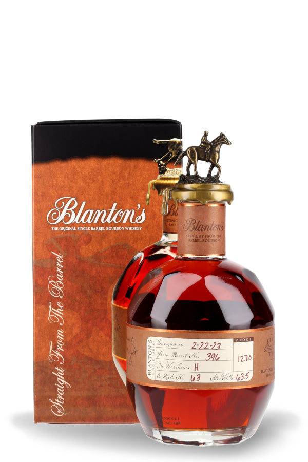 Blanton's Straight From Barrel Whiskey 63.5% vol. 0.7l
